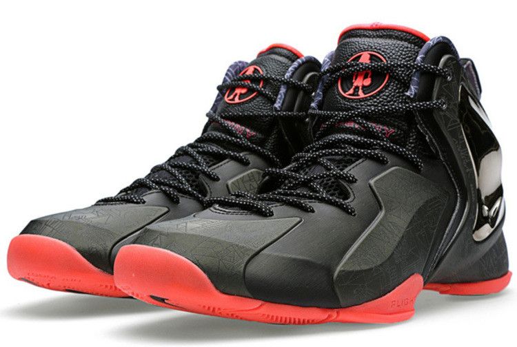 Nike Lil Penny Posite Prm Qs 'Gumbo League' — black/black-atomic red