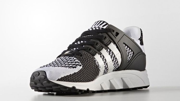 Adidas EQT Support RF Primeknit 'Zebra' — Core Black/Vintage White/Utility Black