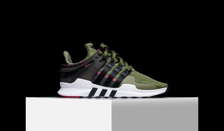 Adidas EQT Support ADV 'Olive' — Olive Cargo/Core Black/Turbo