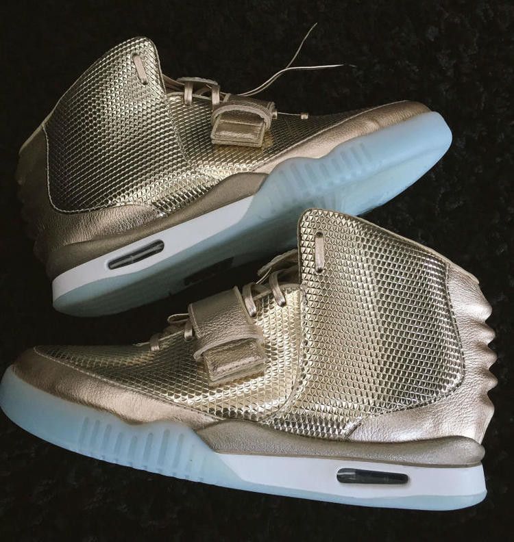 John Geiger x LASCO x Nike Air Yeezy 2 'Golden Child' — Gold