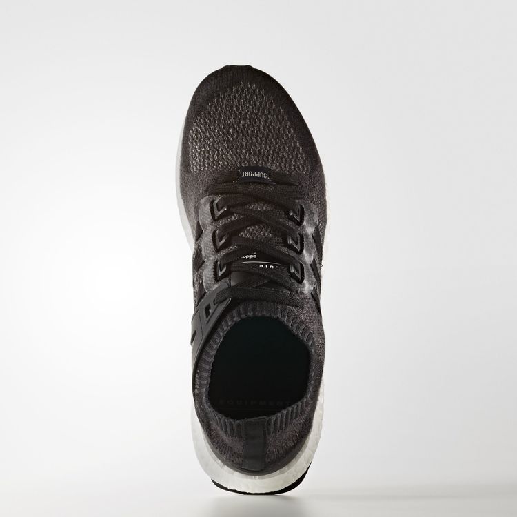 Adidas EQT Support Ultra Primeknit 'Core Black' — Core Black/Core Black-Running White