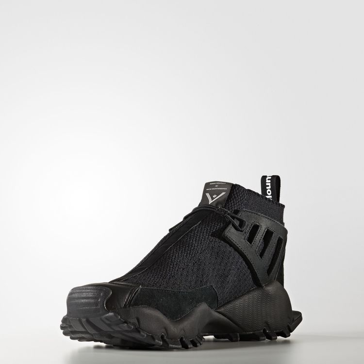White Mountaineering x adidas Seeulater Alledo Primeknit 'Black' — Core Black/Core Black/Core Black