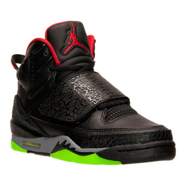 Air Jordan Son of Mars BG — Black/Gym Red/Cool Grey