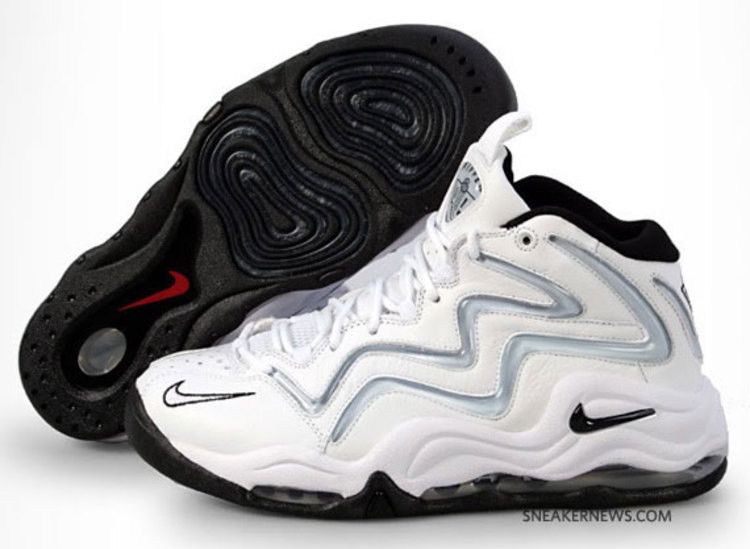 Nike Air Pippen 'White Black' — White/Black/Varsity Red/Metallic Silver