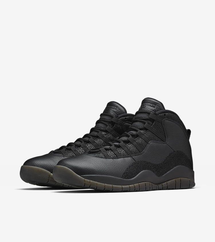 OVO x Air Jordan 10 Retro 'Black' 2014 — Black/Black-Metallic Gold