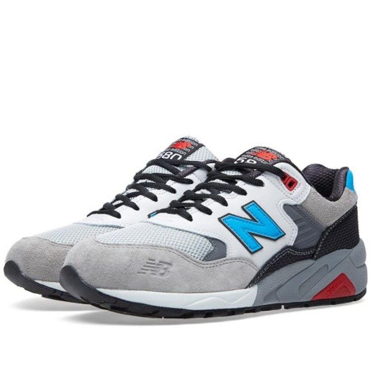 New Balance 580 'Riders Club' — grey/white/blue