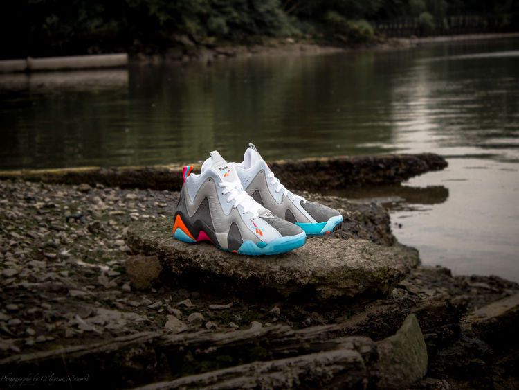 Reebok Kamikaze 2 Mid 'Packers Shoes' — Steel/Blue/Cyclone Grey