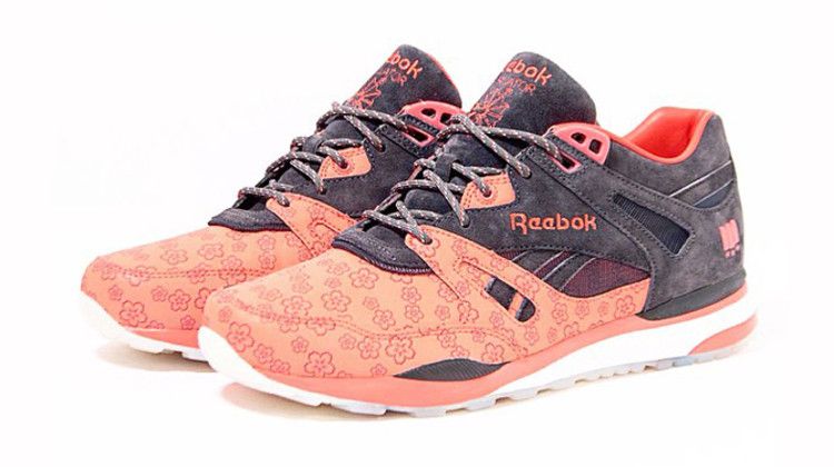 MAJOR x Reebok Ventilator CNT 'Cherry Blossom' — Soft Black/Coral/White