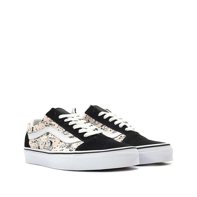 Peanuts x Vans Old Skool 'Smack' — Black/Pearl/White