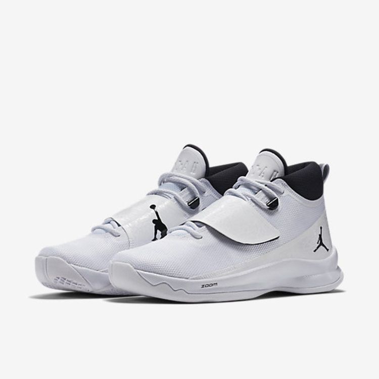Air Jordan Super.Fly 5 'Playoffs' — White/White-Black