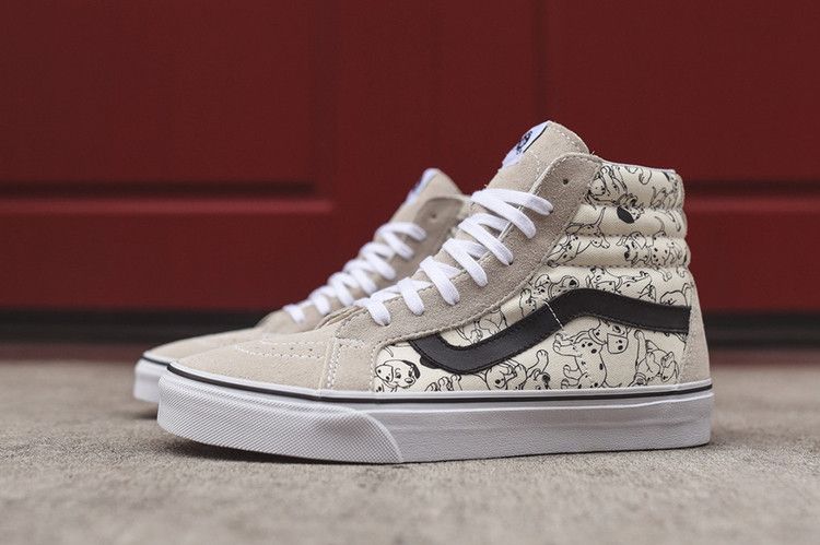 Disney x Vans Sk8-Hi Reissue '101 Dalmatians' — White/Black