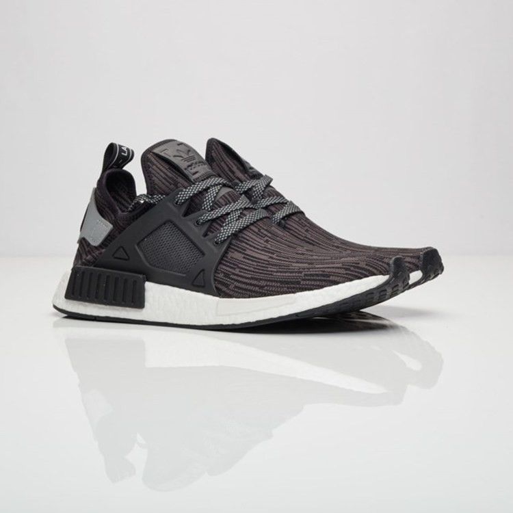 Adidas NMD_XR1 Primeknit 'Utility Black' — Core Black/Metallic Silver/Utiblack