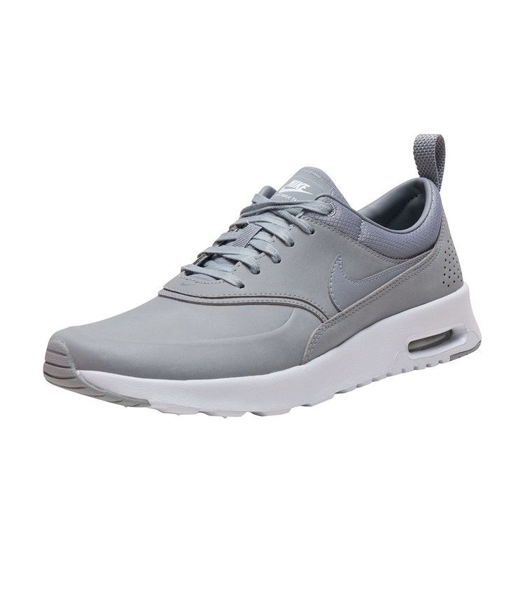 Nike Wmns Air Max Thea Premium — Stealth/Stealth-Pure Platinum-White