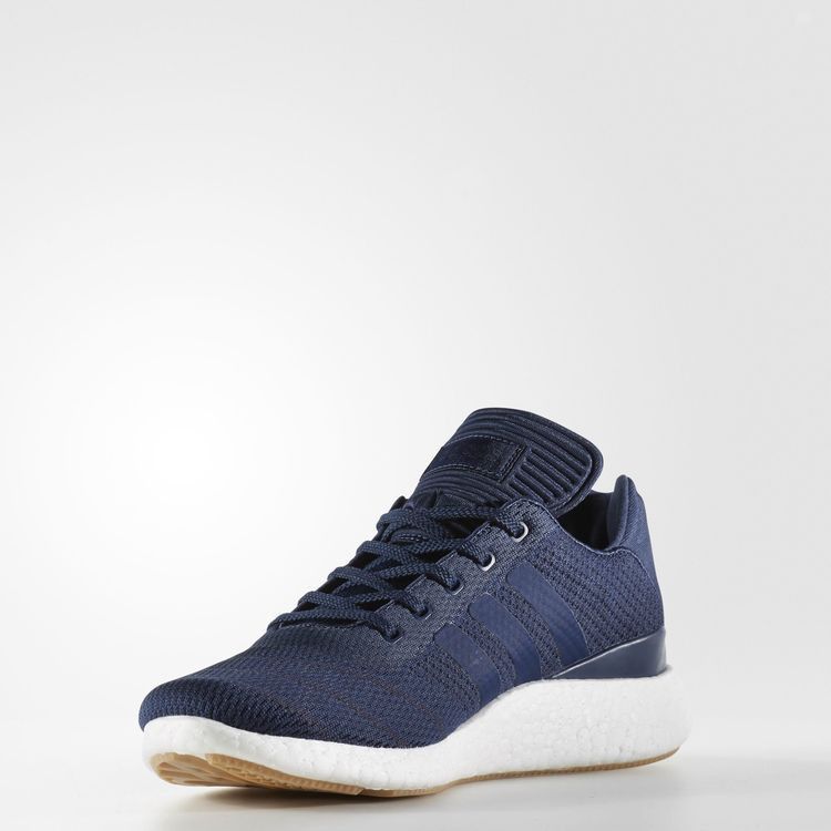Adidas Busenitz PureBoost Primeknit 'Collegiate Navy' — Collegiate Navy/Footwear White/Gum