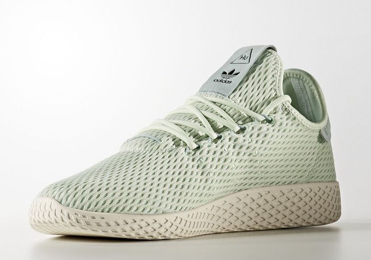 Pharrell x adidas Tennis Hu 'Linen Green' — Linen Green/Linen Green/Tactile Green