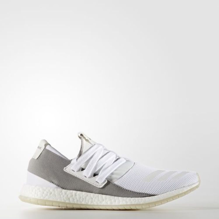 Adidas PureBoost R 'White Grey' — White/Grey