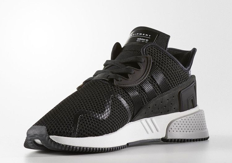 Adidas EQT Cushion ADV 'Core Black' — Core Black/Core Black/Footwear White