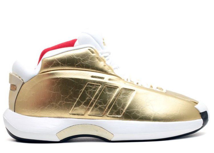 Adidas AS SMU Crazy 1 'Metallic Gold' — Metgol/Metgol/Metgol