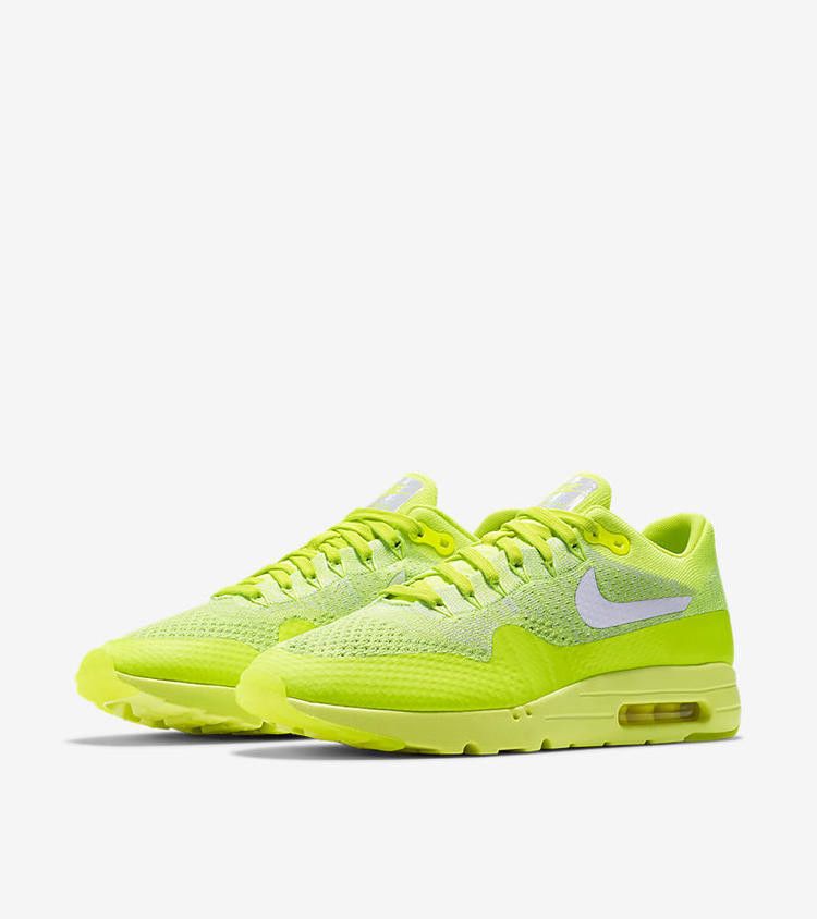 Nike Air Max 1 Ultra Flyknit 'Volt' — Volt/White/Electric Green (2)