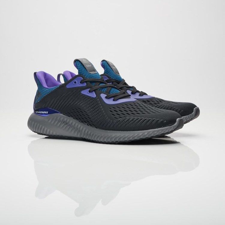 Kolor x adidas Alphabounce — Black/Grey Five/Energy Ink