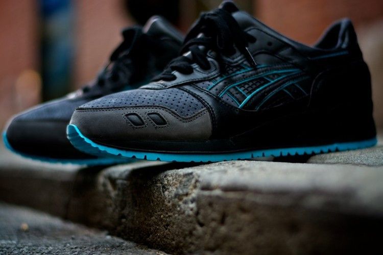 Ronnie Fieg x ASICS Gel Lyte 3 'Leatherback' — Black/Grey/Teal