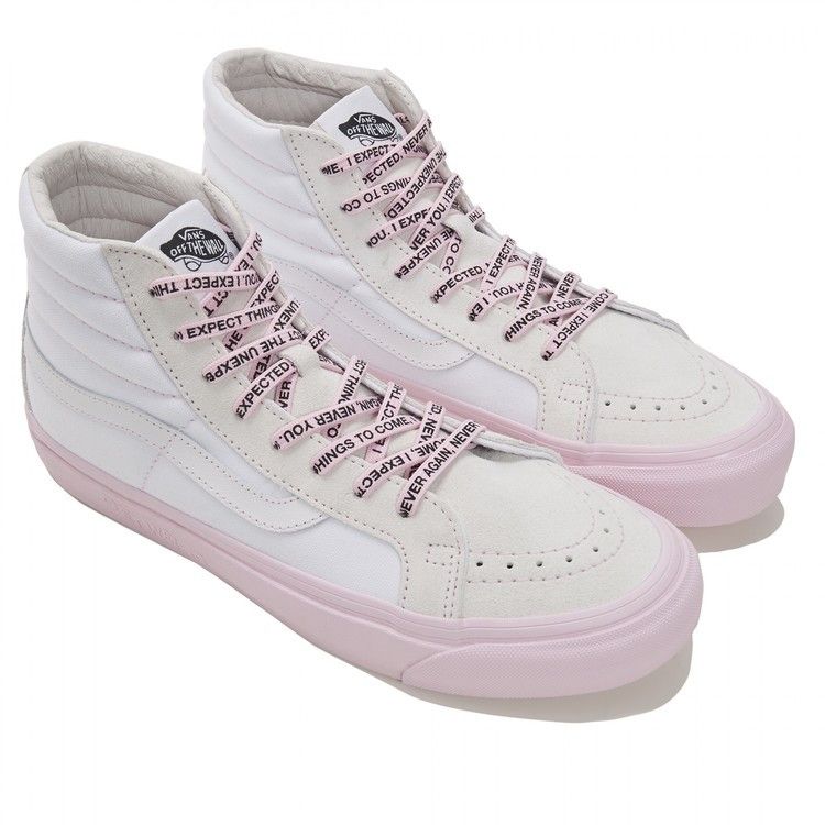 Anti Social Social Club x Dover Street Market x Vans Sk8-Hi LX 'Reverse' — White/Pink