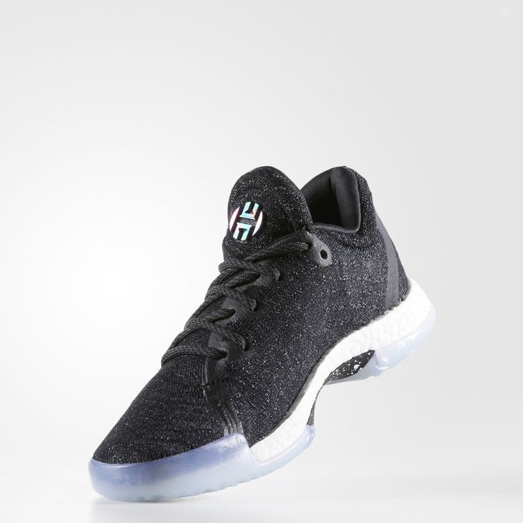 Adidas Harden Vol. 1 LS Primeknit J 'Night Life' — Core Black/Utility Black/Running White