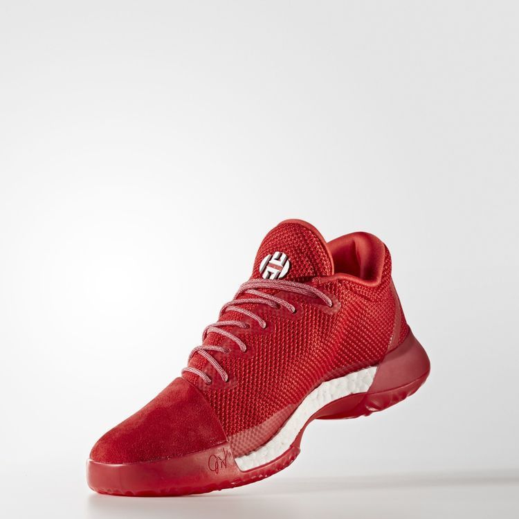 Adidas Harden Vol. 1 'Rockets' — Scarlet/Light Scarlet/Running White
