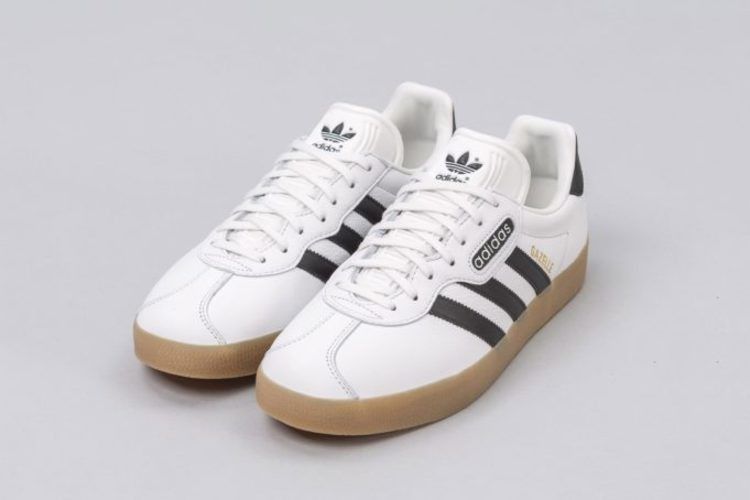 Adidas Gazelle Super '30th Anniversary' — White/Vintage White/Core Black/Gume