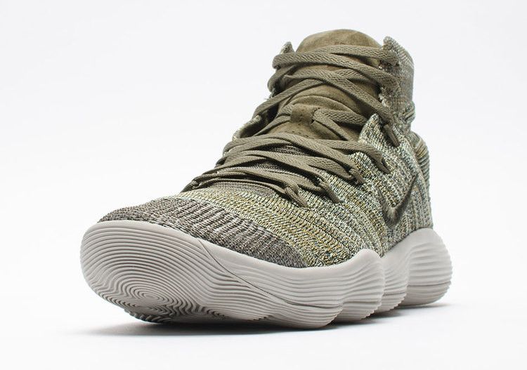 NikeLab React Hyperdunk 2017 Flyknit 'Cargo Khaki' — Cargo Khaki/Cargo Khaki (2)