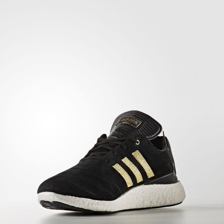 Adidas Busenitz PureBoost '10th Anniversary' — Core Black/Gold Metallic/Footwear White