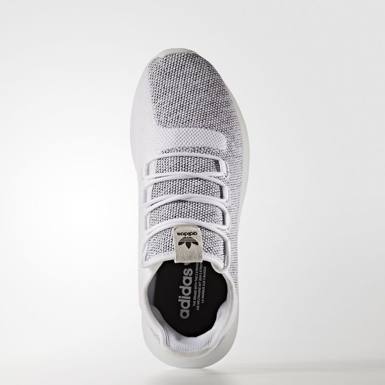 Adidas Tubular Shadow Knit 'White' — Footwear White/Core Black