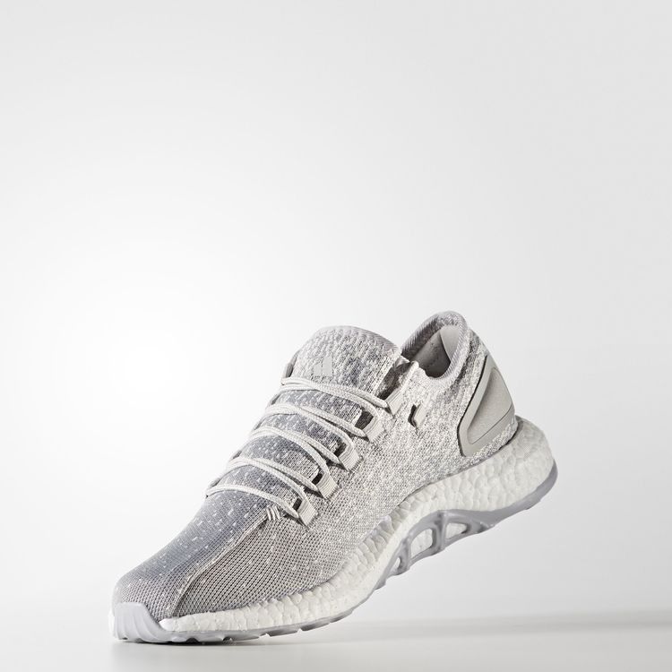 Reigning Champ x adidas PureBoost 'Grey' — Grey Two/Chalk White/Footwear White