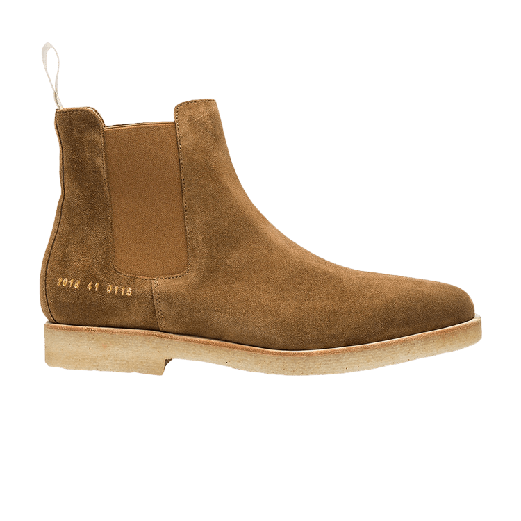 Common Projects Chelsea Boot Suede 'Tobacco' — Tobacco