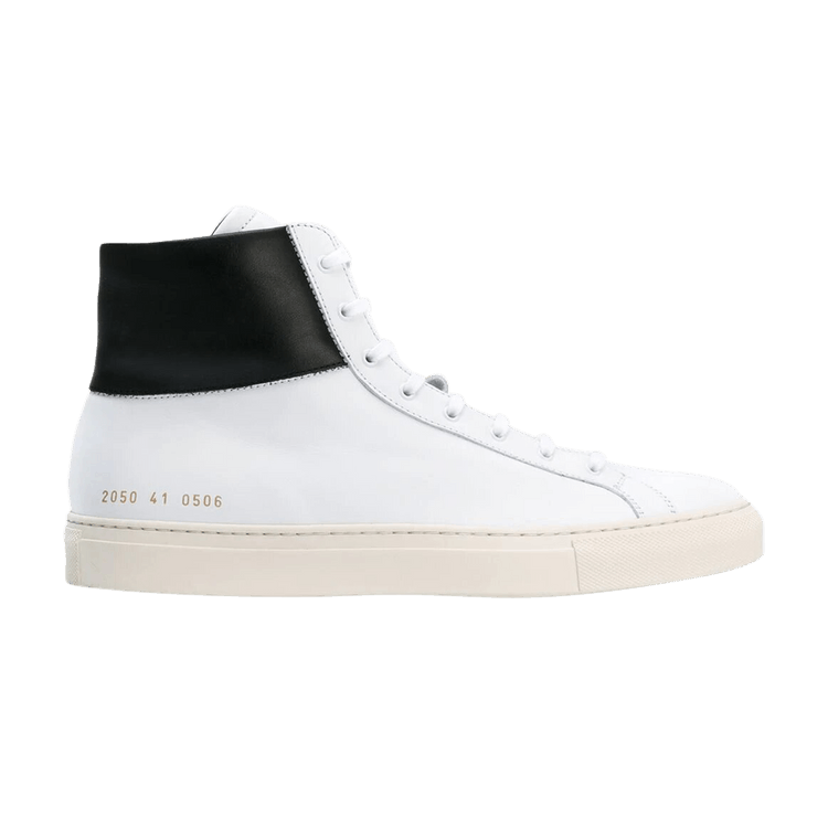 Common Projects Achilles Retro High 'White Black' — White/Black