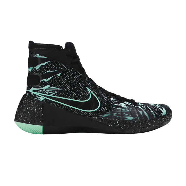 Nike Hyperdunk 2015 Premium 'Green Glow' — Black/Anthracite-Green Glow