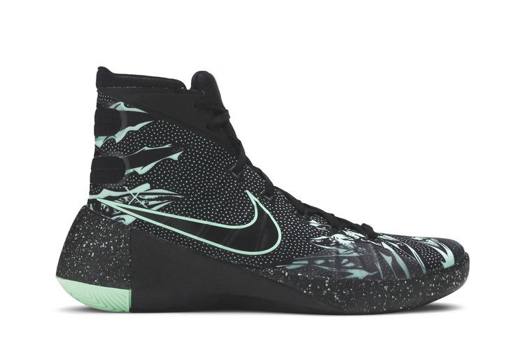 Nike Hyperdunk 2015 Premium 'Green Glow' — Black/Anthracite-Green Glow