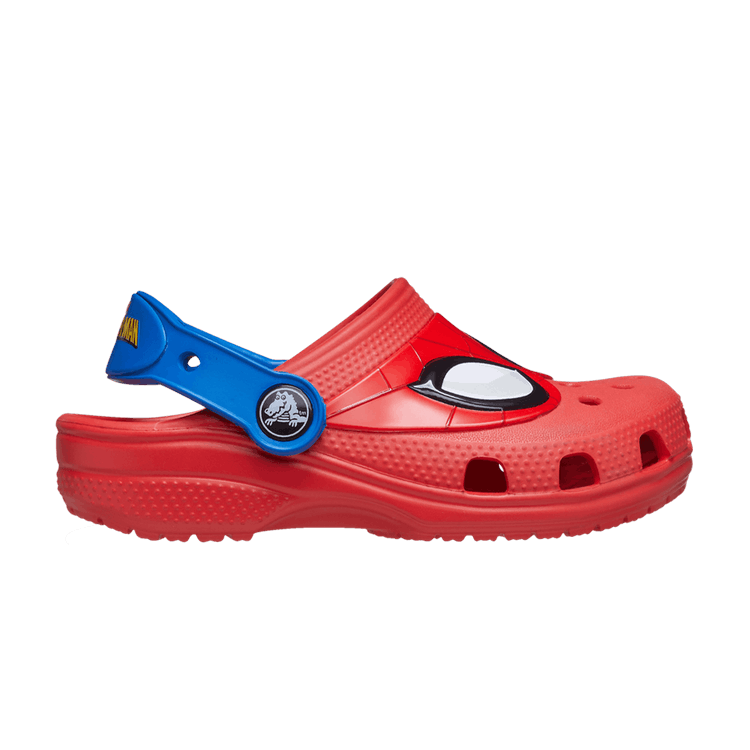Marvel x Crocs Classic Clog Kids 'Fun Lab - I Am Spider Man' — Flame