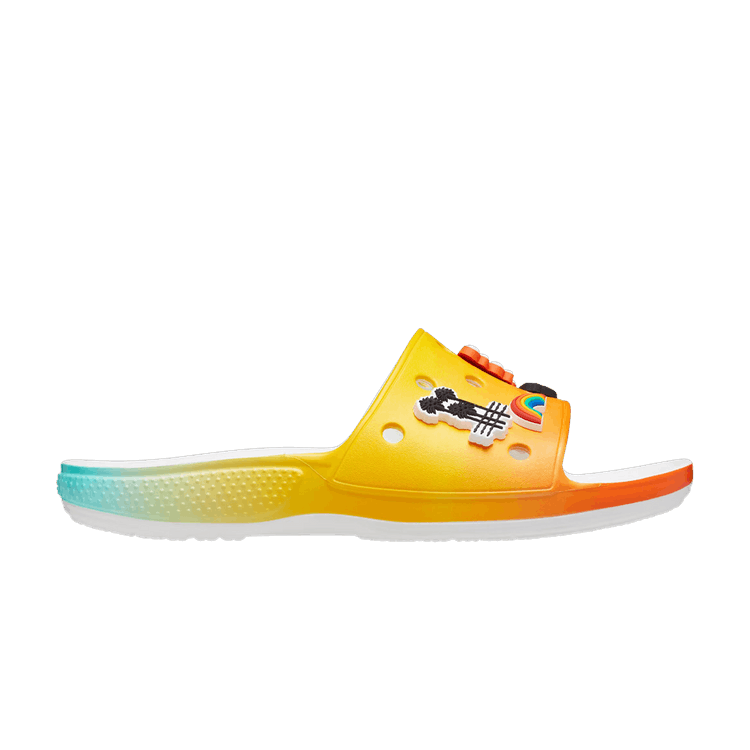 Free &amp; Easy x Crocs Classic Slide 'Sunset' — Multi-Color