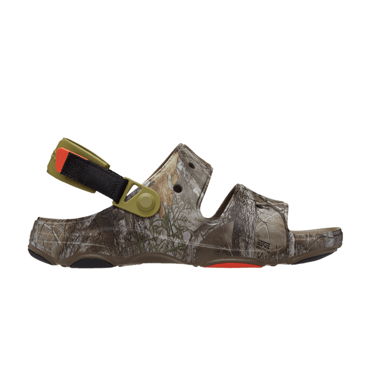 Realtree x Crocs All-Terrain Sandal 'Edge Camo - Walnut' — Walnut