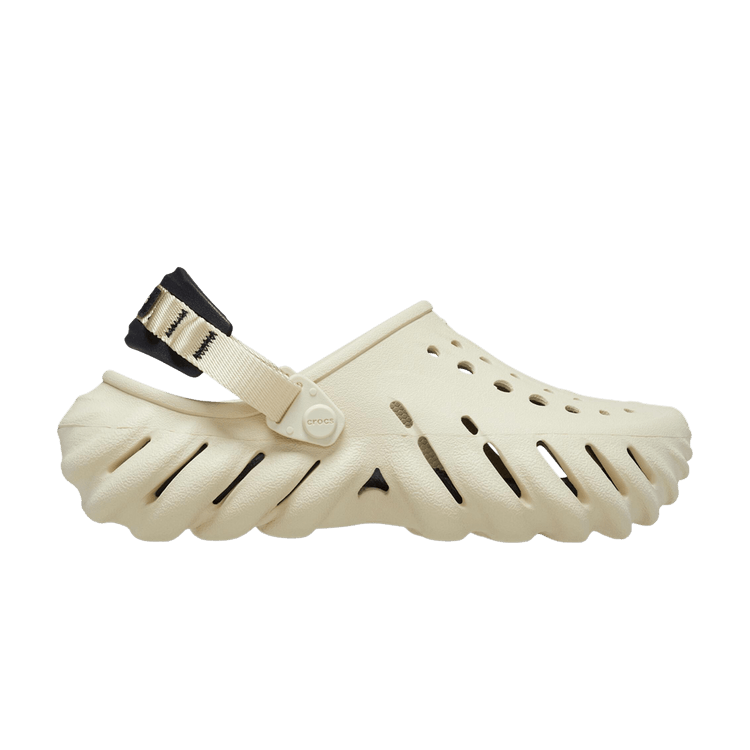 Crocs Echo Clog 'Bone Black' — Bone/Black