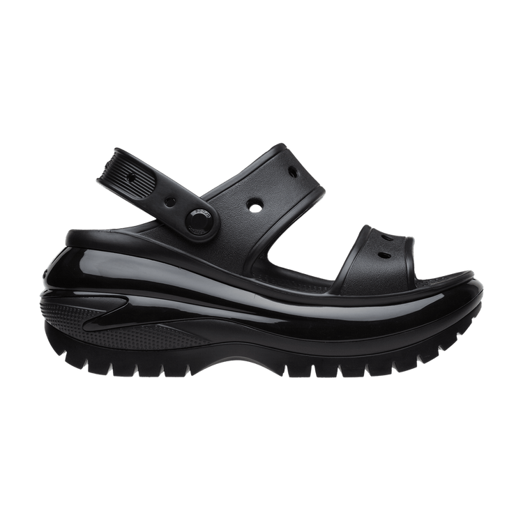 Crocs Mega Crush Sandal 'Black' — Black