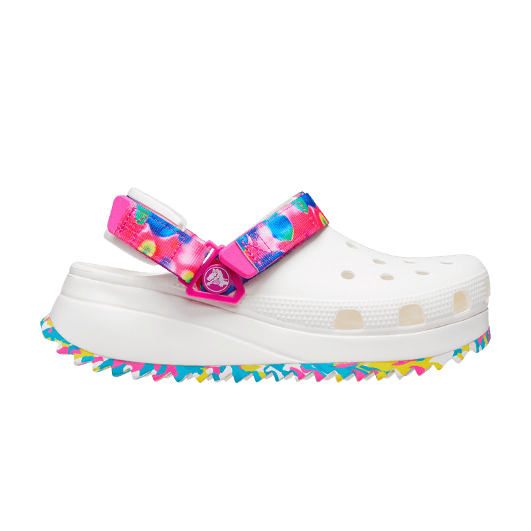 Crocs Classic Hiker Clog 'Solarized' — White/Multi