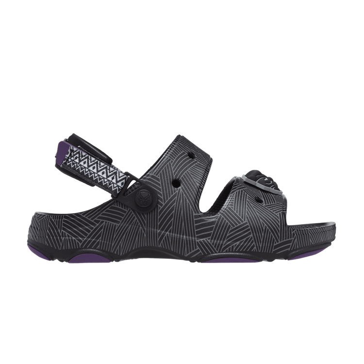 Crocs Marvel x All-Terrain Sandal 'Black Panther' — Multi