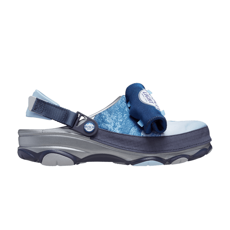 Busch Light x Crocs All-Terrain Clog — Blue/Grey