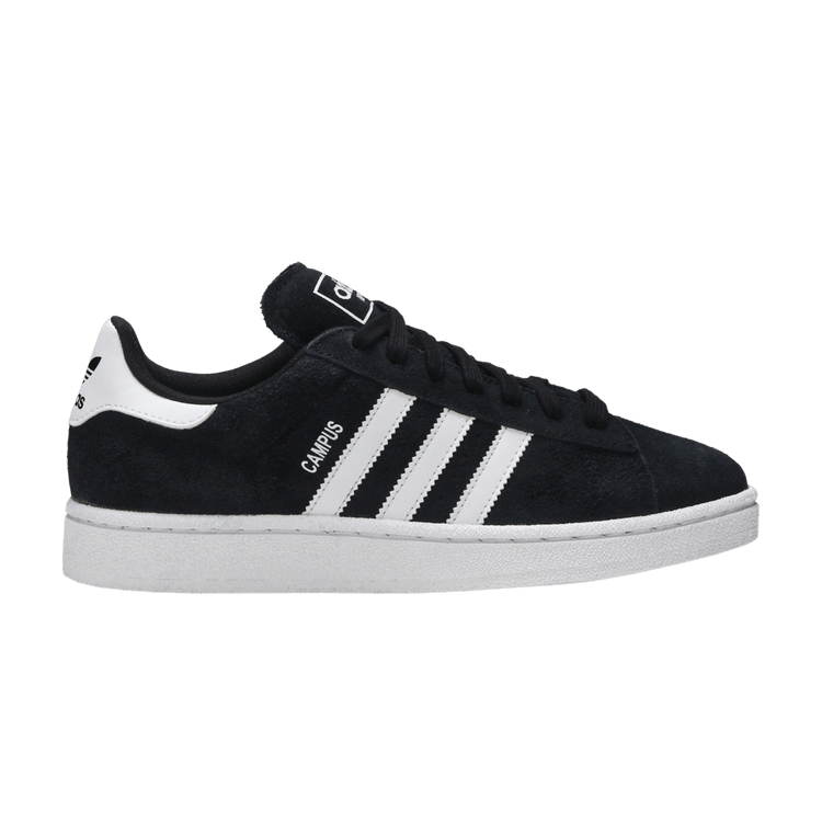 adidas Campus 'Black White' — Core Black/Running White/Chalk White