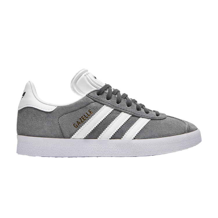 adidas Gazelle 'Grey' — Dark Grey Solid Grey/White/Gold Metallic