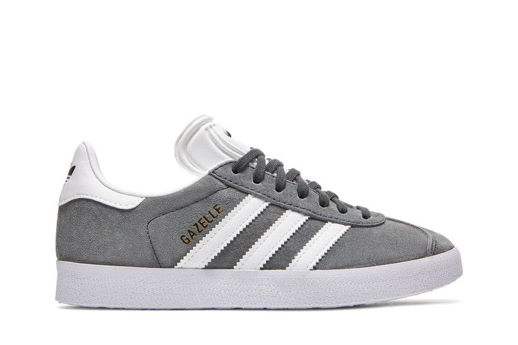 adidas Gazelle 'Grey' — Dark Grey Solid Grey/White/Gold Metallic