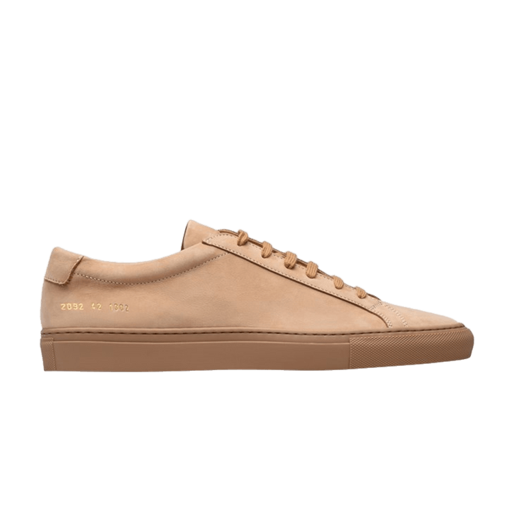 Common Projects Achilles Low 'Tan' — Tan/Tan
