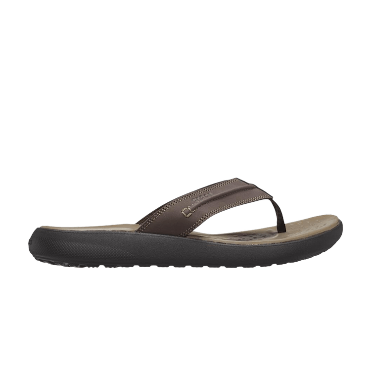Crocs Yukon Vista Literide Flip 'Espresso' — Espresso